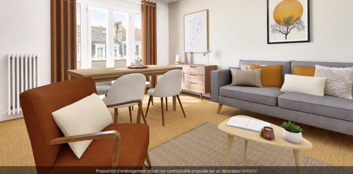 Image 3 sur 11 - Appartement  ·  Vente · Lyon (69006) · 3 pièces · 83m²
