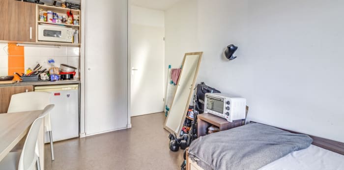 Image 2 sur 3 - Appartement  ·  Vente · Roubaix (59100) · 1 pièce · 21m²