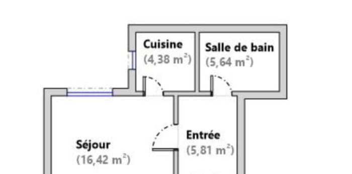 Image 5 sur 8 - Appartement  ·  Vente · Courbevoie (92400) · 1 pièce · 32m²