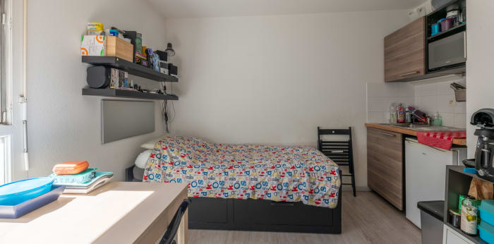 Image 4 sur 9 - Appartement  ·  Vente · Villeurbanne (69100) · 1 pièce · 17m²