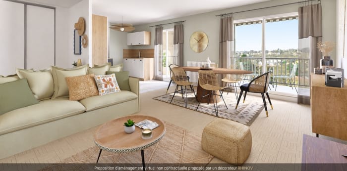 Image 1 sur 12 - Appartement  ·  Vente · Tassin La Demi Lune (69160) · 4 pièces · 92m²