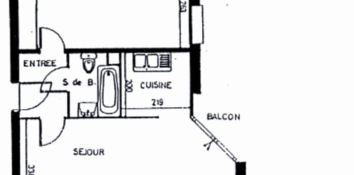 Image 9 sur 11 - Appartement  ·  Vente · Toulouse (31400) · 2 pièces · 47m²