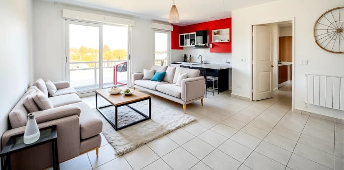 Image 1 sur 14 - Appartement  ·  Vente · Francheville (69340) · 3 pièces · 55m²