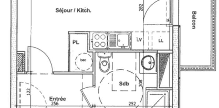 Image 2 sur 2 - Appartement  ·  Location · St Sebastien Sur Loire (44230) · 2 pièces · 40m²
