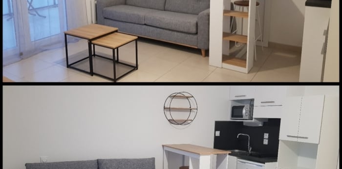 Image 3 sur 8 - Appartement  ·  Location · Marsillargues (34590) · 1 pièce · 27m²