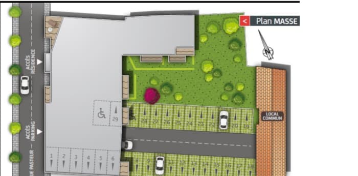 Image 2 sur 3 - Appartement  ·  Location · Villers Cotterets (02600) · 2 pièces · 44m²