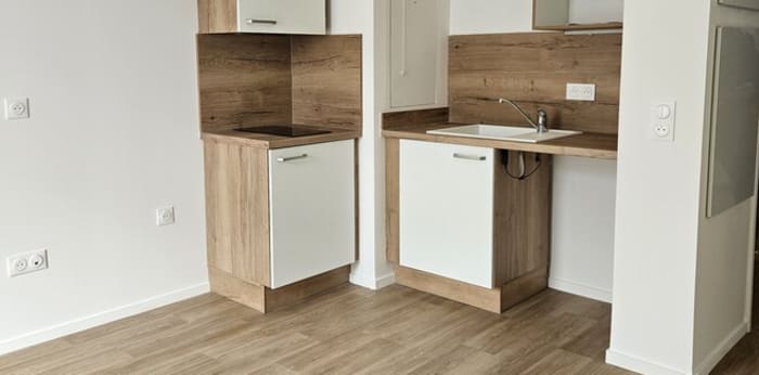 Image 1 sur 6 - Appartement  ·  Location · Tours (37100) · 1 pièce · 23m²