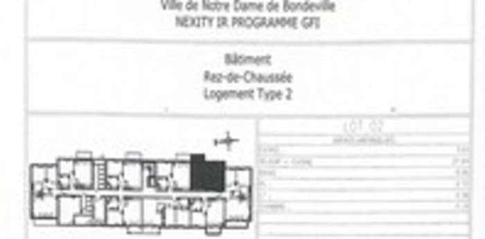 Image 6 sur 6 - Appartement  ·  Location · Notre Dame De Bondeville (76960) · 2 pièces · 44m²
