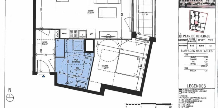 Image 11 sur 13 - Appartement  ·  Location · Athis Mons (91200) · 2 pièces · 43m²