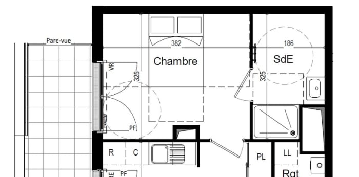 Image 1 sur 2 - Appartement  ·  Location · Indre (44610) · 2 pièces · 47m²