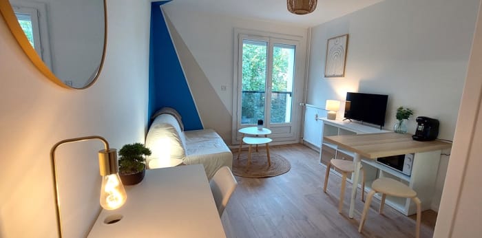 Image 1 sur 5 - Appartement  ·  Location · Clermont Ferrand (63000) · 1 pièce · 18m²