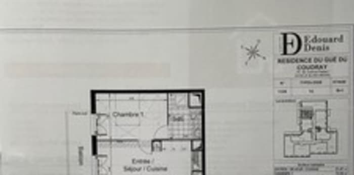 Image 2 sur 2 - Appartement  ·  Location · Le Blanc Mesnil (93150) · 2 pièces · 38m²