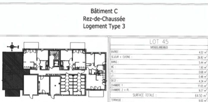 Image 6 sur 13 - Appartement  ·  Location · La Roche Sur Yon (85000) · 3 pièces · 65m²