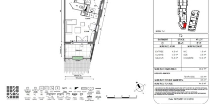 Image 4 sur 7 - Appartement  ·  Location · Montpellier (34070) · 2 pièces · 38m²