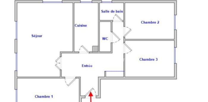 Image 7 sur 7 - Appartement  ·  Location · Chantilly (60500) · 4 pièces · 86m²