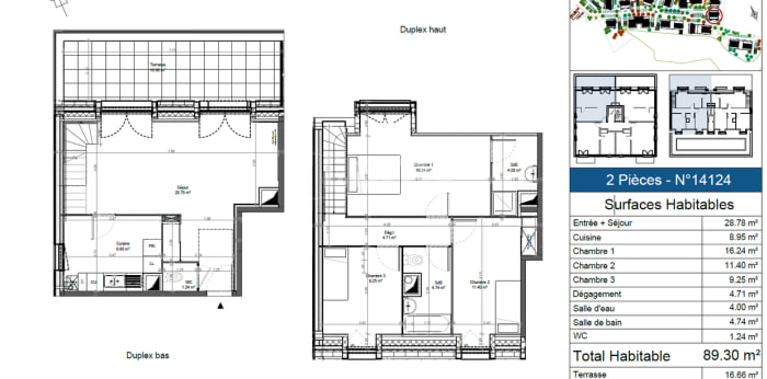 Image 7 sur 8 - Appartement  ·  Location · Etampes (91150) · 4 pièces · 89m²