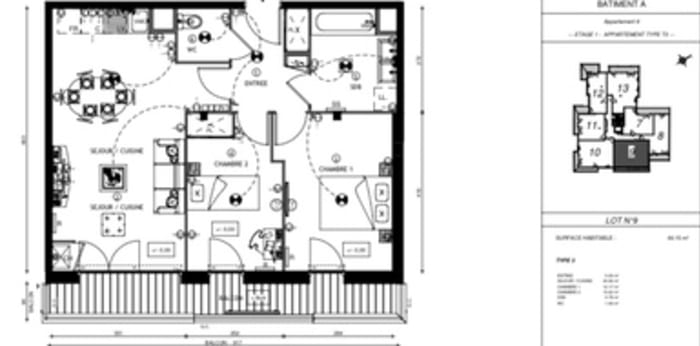 Image 5 sur 12 - Appartement  ·  Location · Les Sables D Olonne (85340) · 3 pièces · 60m²