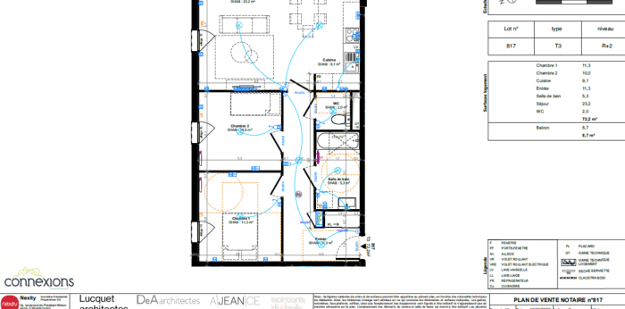 Image 3 sur 3 - Appartement  ·  Location · Strasbourg (67200) · 3 pièces · 71m²