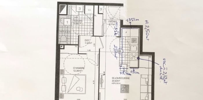 Image 6 sur 6 - Appartement  ·  Location · Bagneux (92220) · 2 pièces · 46m²