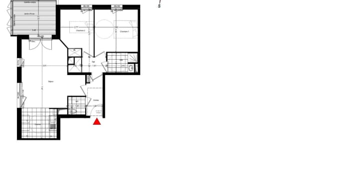 Image 7 sur 7 - Appartement  ·  Location · Carquefou (44470) · 3 pièces · 61m²