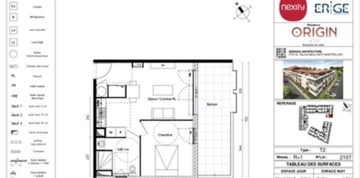 Image 3 sur 7 - Appartement  ·  Location · Agde (34300) · 2 pièces · 40m²