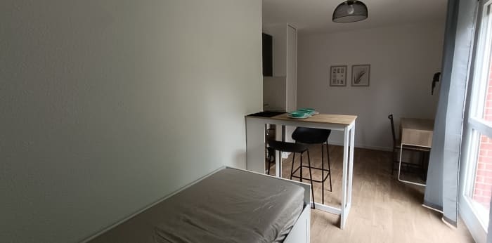 Image 3 sur 9 - Appartement  ·  Location · Rouen (76100) · 1 pièce · 18m²