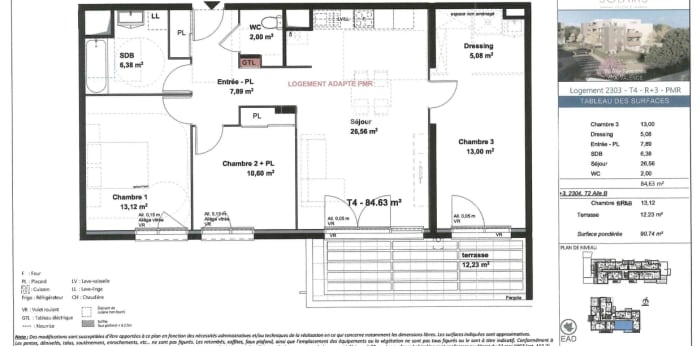 Image 11 sur 11 - Appartement  ·  Location · Valence (26000) · 4 pièces · 85m²