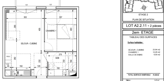 Image 8 sur 8 - Appartement  ·  Location · Corbeil Essonnes (91100) · 2 pièces · 42m²
