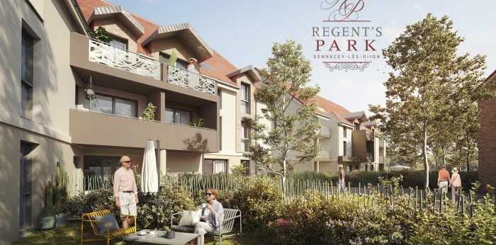 Image 2 sur 3 - Appartement  ·  Location · Sennecey Les Dijon (21800) · 2 pièces · 39m²