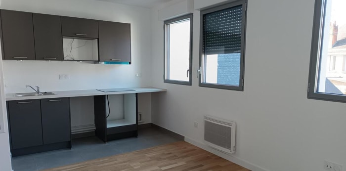 Image 1 sur 7 - Appartement  ·  Location · Tours (37000) · 1 pièce · 25m²