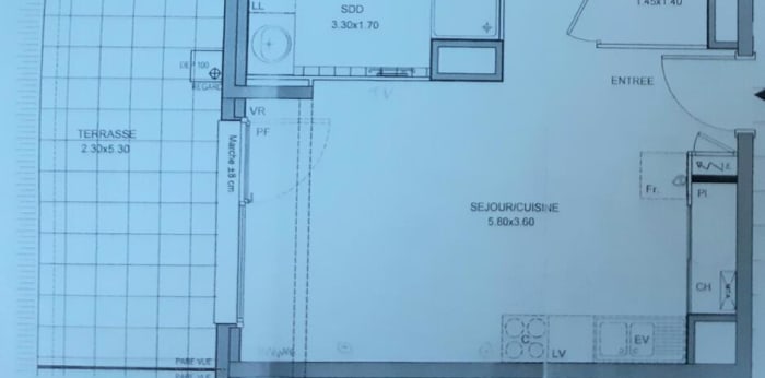 Image 6 sur 8 - Appartement  ·  Location · Aix Les Bains (73100) · 2 pièces · 46m²