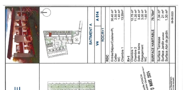 Image 4 sur 4 - Maison/villa  ·  Location · Mondonville (31700) · 4 pièces · 80m²