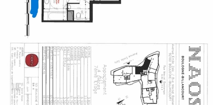 Image 13 sur 13 - Appartement  ·  Location · Boulogne Billancourt (92100) · 4 pièces · 86m²