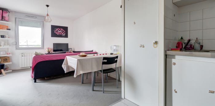Image 6 sur 10 - Appartement  ·  Location · Reims (51100) · 1 pièce · 38m²