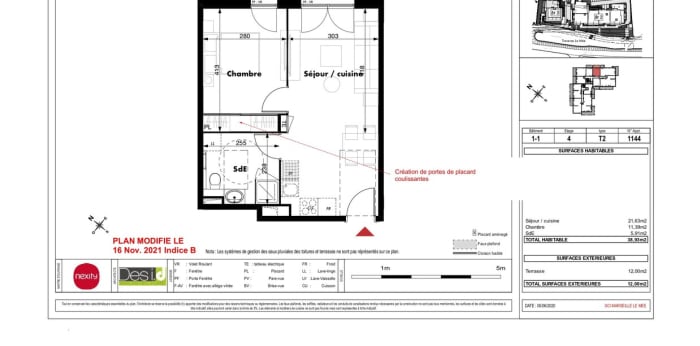 Image 8 sur 10 - Appartement  ·  Location · Marseille (13008) · 2 pièces · 39m²