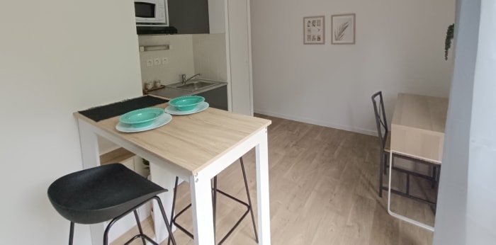 Image 4 sur 9 - Appartement  ·  Location · Rouen (76100) · 1 pièce · 18m²