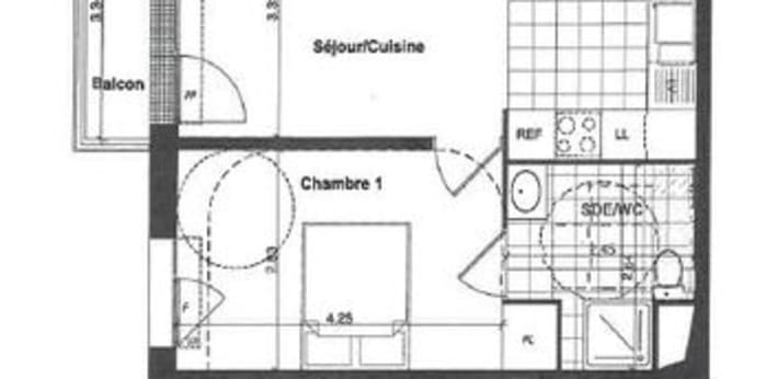 Image 5 sur 10 - Appartement  ·  Location · Noisy Le Sec (93130) · 2 pièces · 44m²