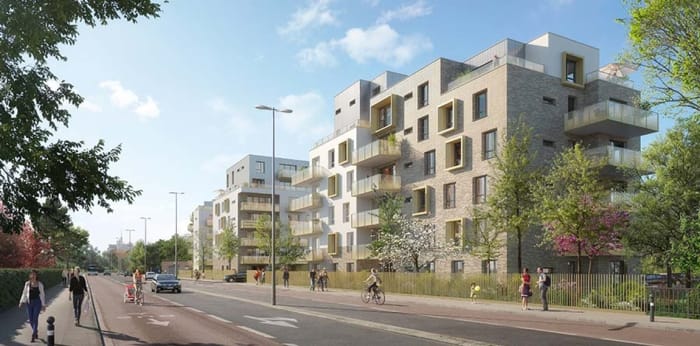 Image 2 sur 2 - Appartement  ·  Location · Amiens (80000) · 2 pièces · 45m²