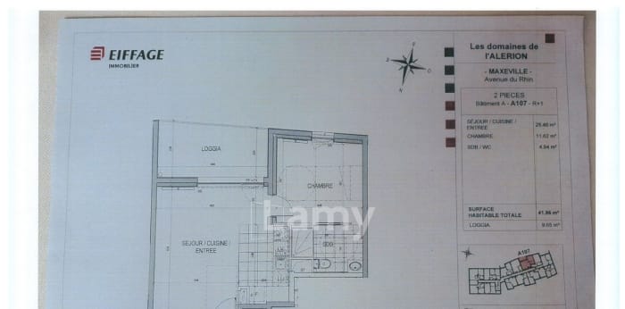 Image 5 sur 9 - Appartement  ·  Location · Maxeville (54320) · 2 pièces · 42m²