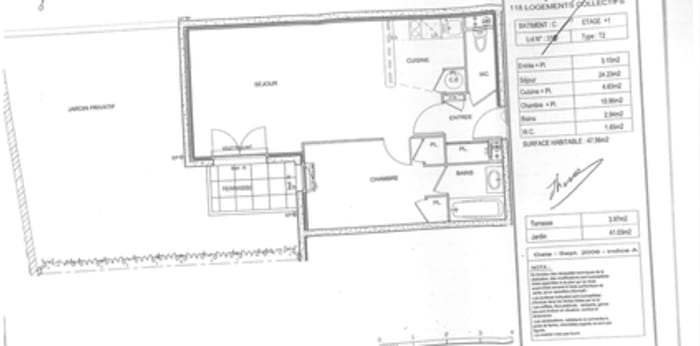 Image 7 sur 7 - Appartement  ·  Location · Deville Les Rouen (76250) · 2 pièces · 48m²