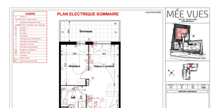 Image 10 sur 10 - Appartement  ·  Location · Marseille (13008) · 2 pièces · 39m²
