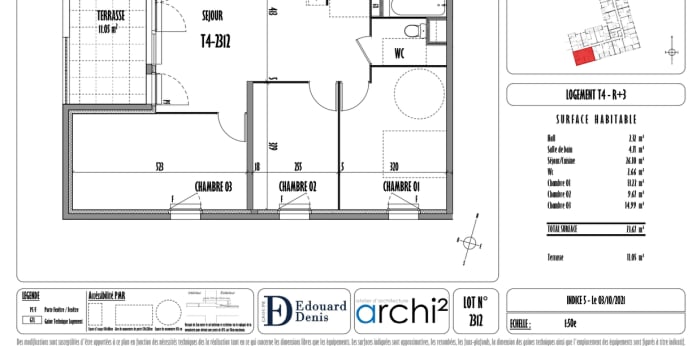 Image 8 sur 9 - Appartement  ·  Location · Arles (13200) · 4 pièces · 74m²