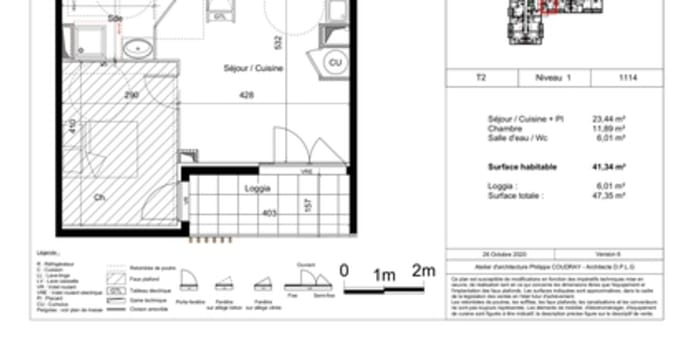 Image 3 sur 4 - Appartement  ·  Location · Agde (34300) · 2 pièces · 41m²