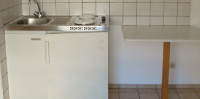 Image 2 sur 3 - Appartement  ·  Location · Strasbourg (67000) · 1 pièce · 21m²