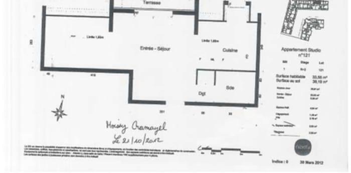 Image 10 sur 10 - Appartement  ·  Location · Moissy Cramayel (77550) · 1 pièce · 34m²