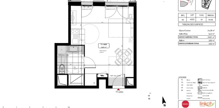 Image 1 sur 1 - Appartement  ·  Location · Bagneux (92220) · 1 pièce · 30m²