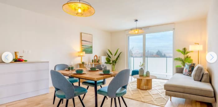 Image 2 sur 8 - Appartement  ·  Location · Mulhouse (68100) · 2 pièces · 41m²