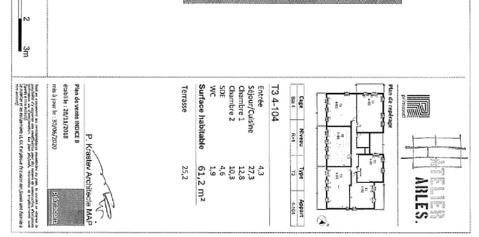 Image 8 sur 8 - Appartement  ·  Location · Arles (13200) · 3 pièces · 61m²