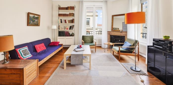 Image 1 sur 11 - Appartement  ·  Vente · Lyon 06 (69006) · 4 pièces · 83m²