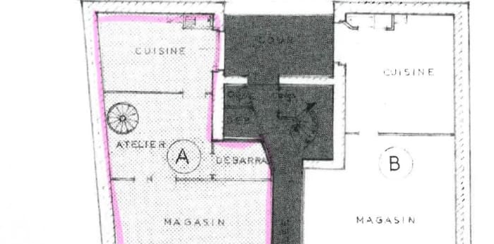 Image 4 sur 4 - Local  ·  Vente · Lyon (69003) · 2 pièces · 56m²